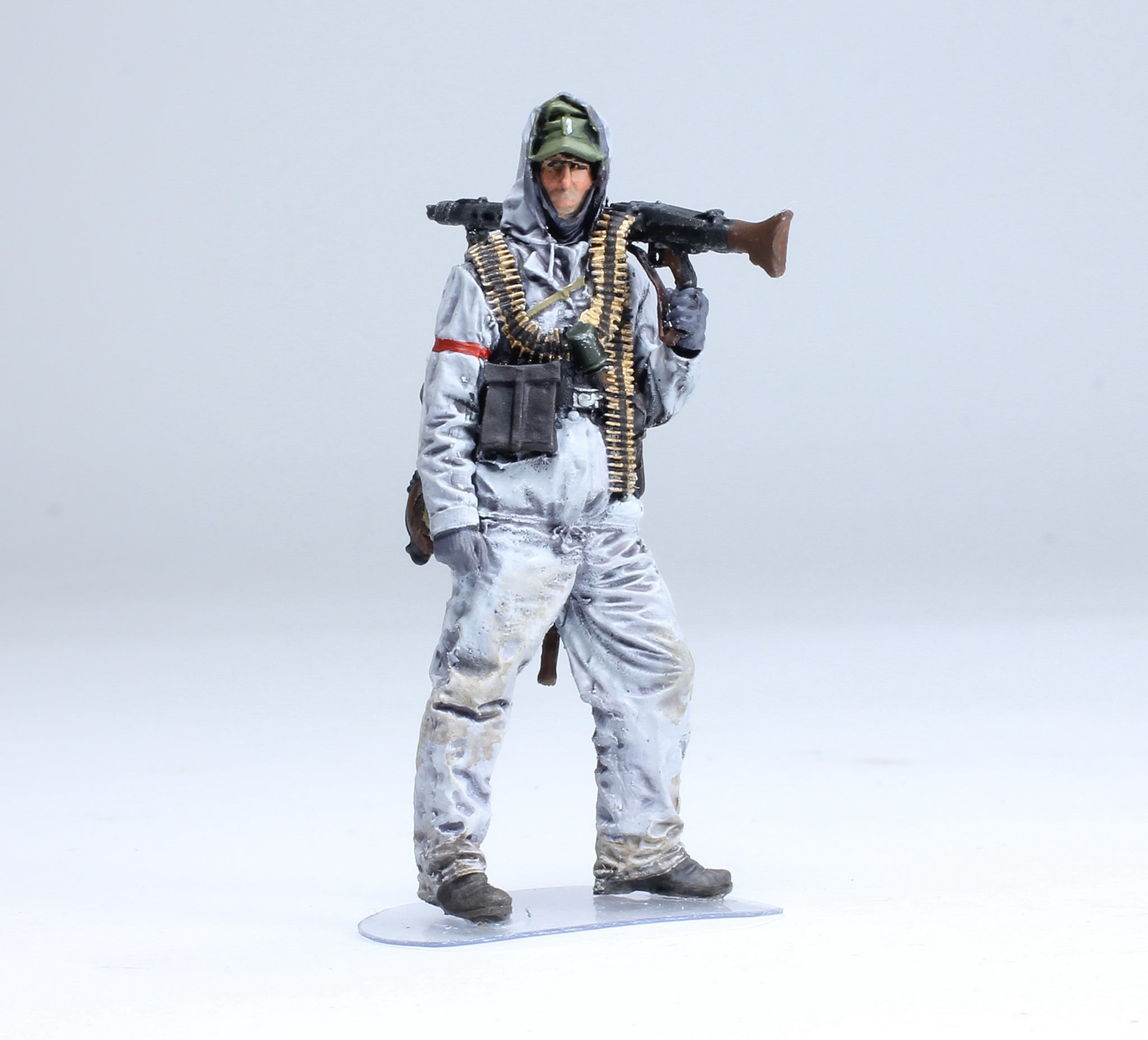 German Winter Machine Gunner WW2, 1/35 Scaled Ratio, World War II