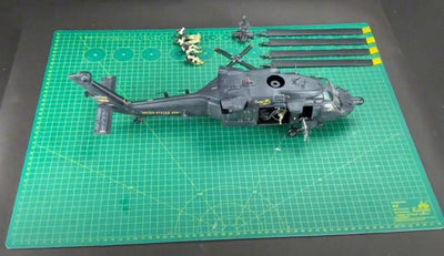 Assemblying guide for 1:35 PreBuilt MH-60L BlackHawk (Academy model)