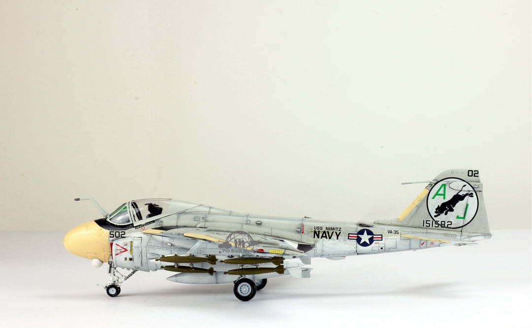 PreOrder 1/72 A-6E Intruder VA-35 Black Panthers Model – ProBuiltModel