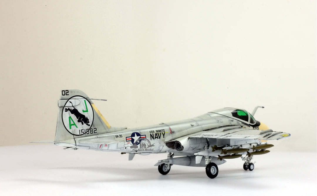 PreOrder 1/72 A-6E Intruder VA-35 Black Panthers Model – ProBuiltModel