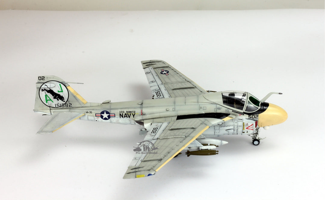 PreOrder 1/72 A-6E Intruder VA-35 Black Panthers Model – ProBuiltModel