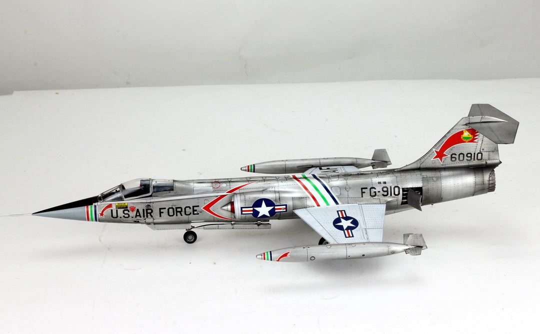 1/72 Scale Model Kit Hasegawa F-104C Starfighter U.S.A.F. Plastic Model ...