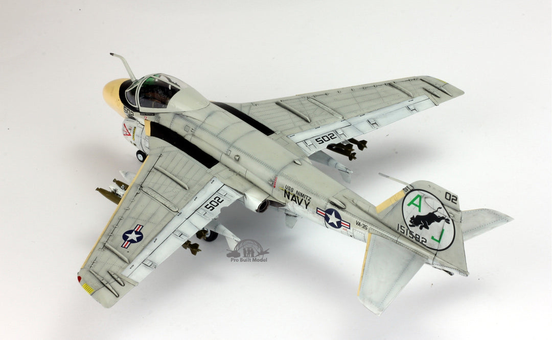 1/72 A-6E イントルーダー VA-35 ブラックパンサーズ PreOrder 1/72 A-6E Intruder VA-35 Black Panthers Model – ProBuiltModel