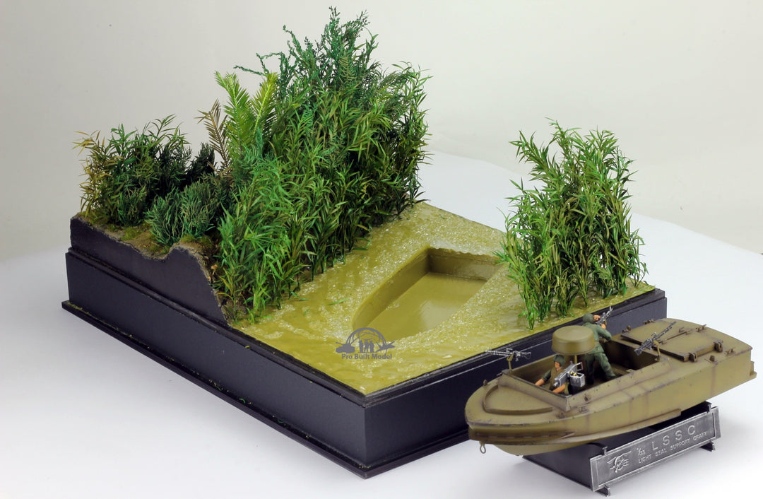 1/35 LSSC Vietnam War Diorama Base – Dragon Models – ProBuiltModel