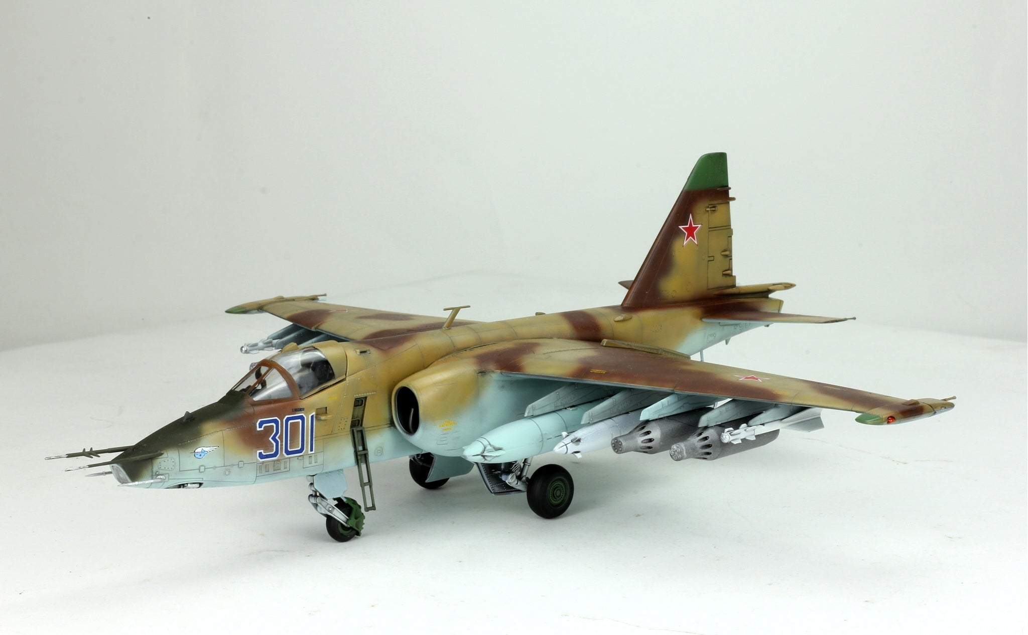 1 48. Russian Su Models Model Kit ProBuilt Model 1:48 Russian SU-25 Frogfoot – ProBuiltModel