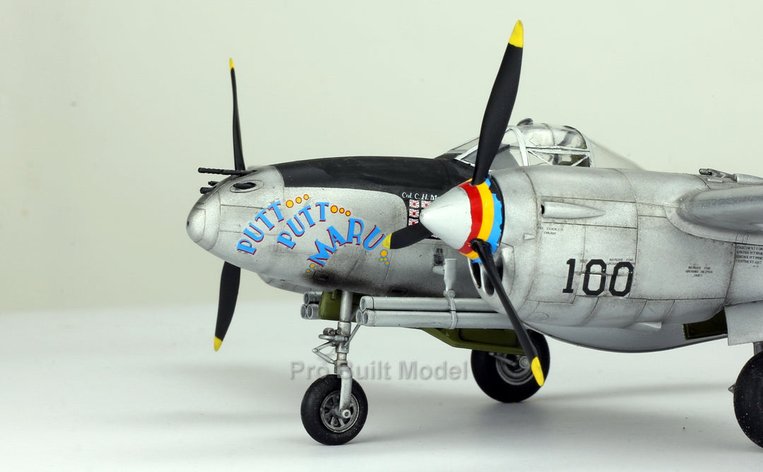 1/48 ProBuilt Model P-38 Lightning WWII “Putt Putt Maru” | Hand