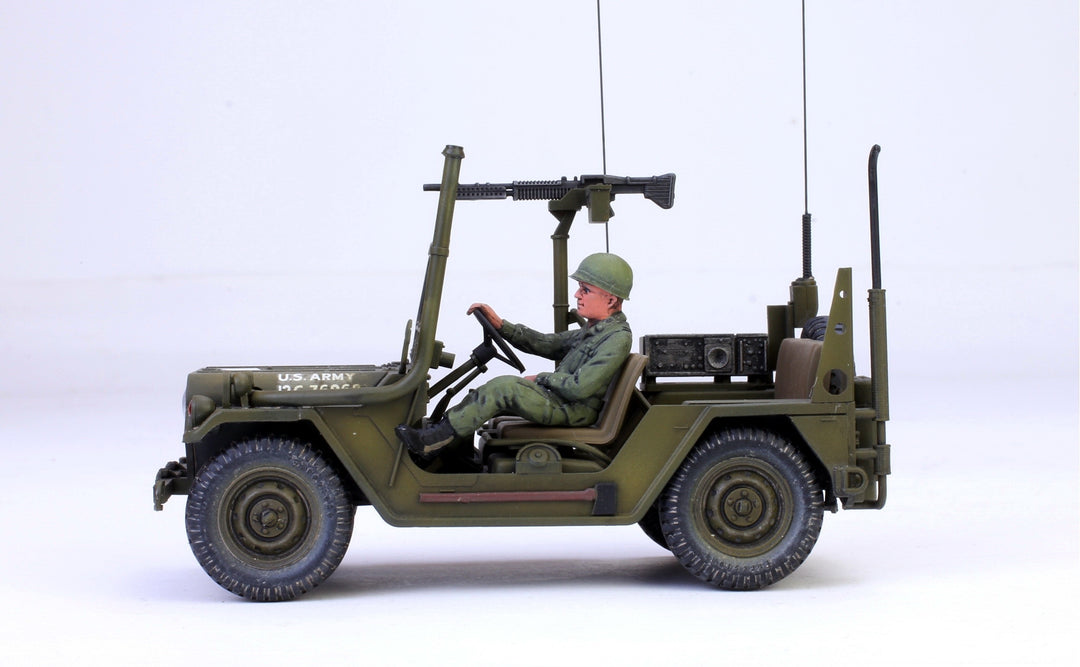 US Utility Truck M151A1 - Machine Gun Jeep - 1/35 Scaled Ratio