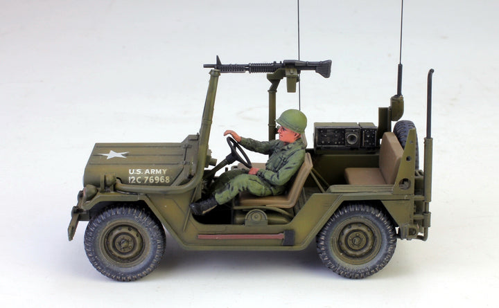 US Utility Truck M151A1 - Machine Gun Jeep - 1/35 Scaled Ratio