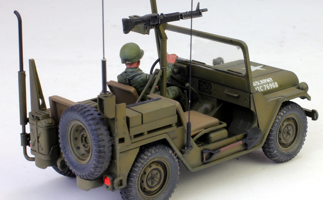US Utility Truck M151A1 - Machine Gun Jeep - 1/35 Scaled Ratio