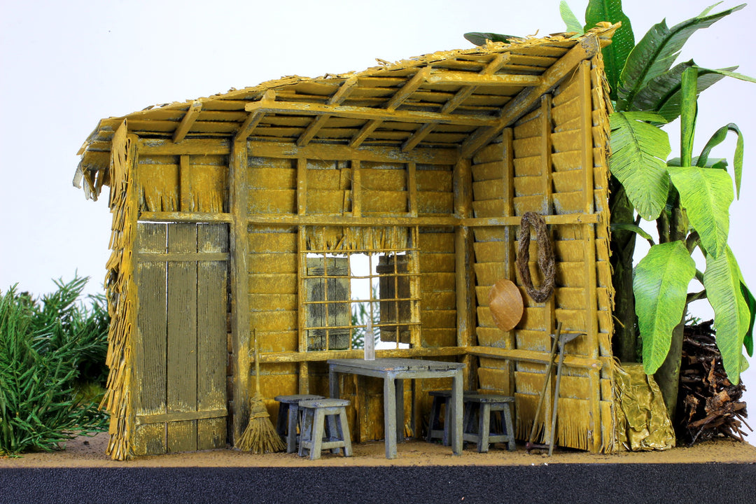Maquette Résine JMP 1/35 Maison Bambou Asie Vietnam - YY026 JMP Productions