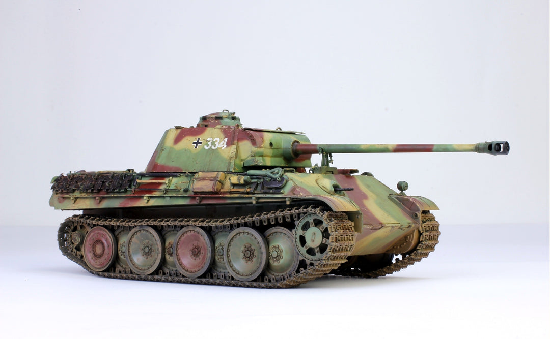 その他 PANTHER Ausf.G Late Production 1/35 PreBuilt German Panther Ausf. G Late Production WW2, 1/35 scale