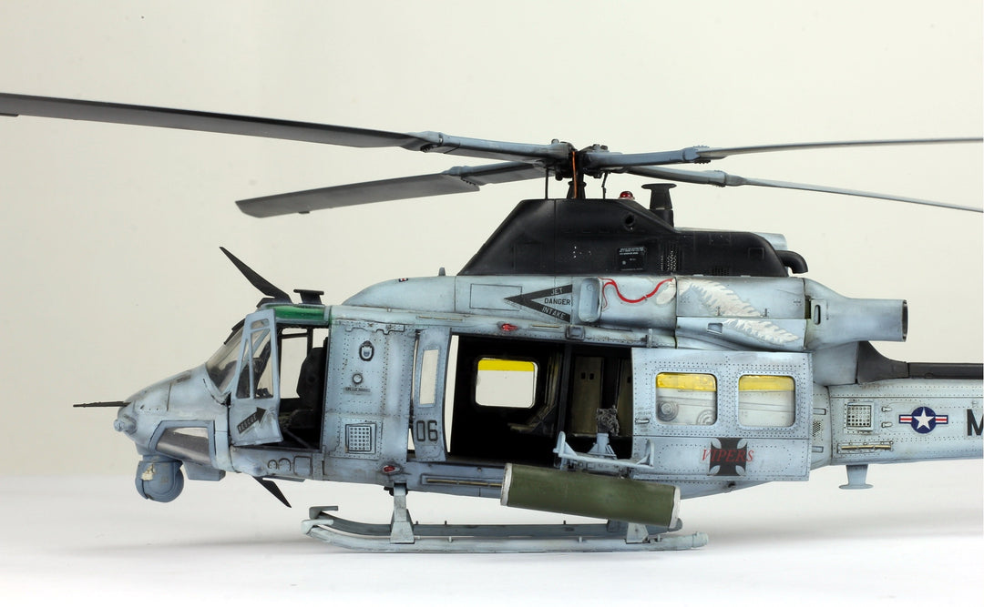 PreOrder 1:48 ProBuilt UH-1Y Venom Helicopter Model | Kitty Hawk