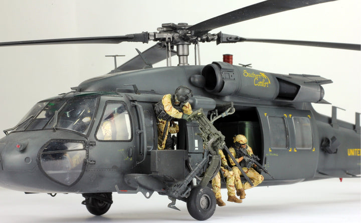1:35 ProBuilt MH-60L Black Hawk Helicopter with 7 ProPainted