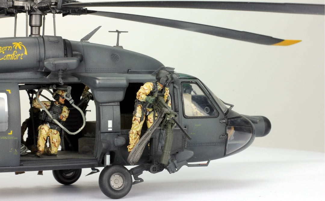 1:35 ProBuilt MH-60L Black Hawk Helicopter with 7 ProPainted