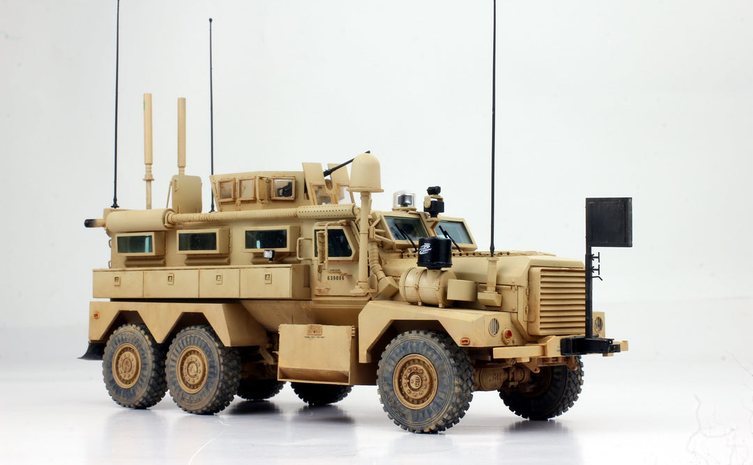 Cougar 6x6 MRAP Model, Armored Vehicle in 1/35 Scaled Ratio