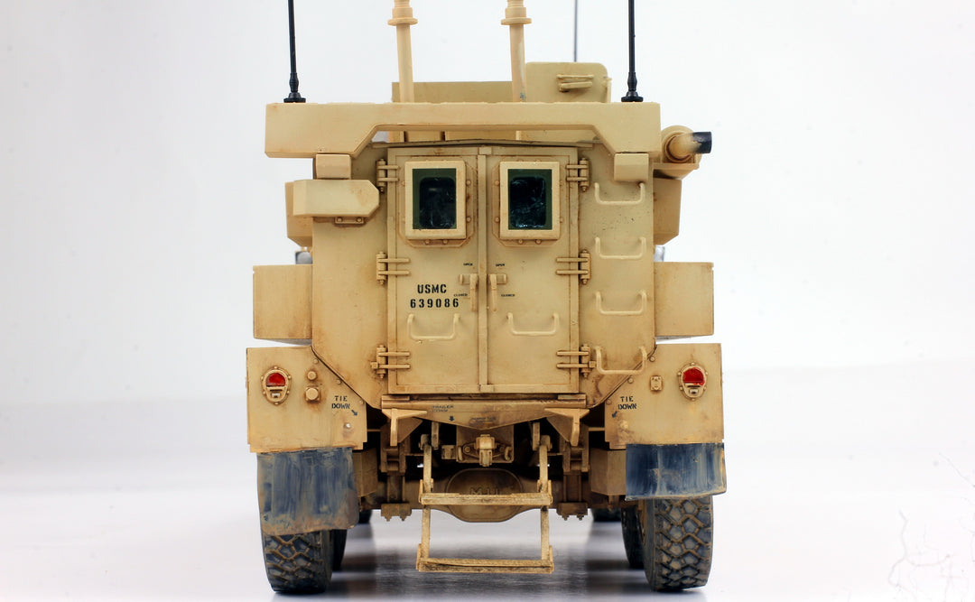 Cougar 6x6 MRAP Model, Armored Vehicle in 1/35 Scaled Ratio