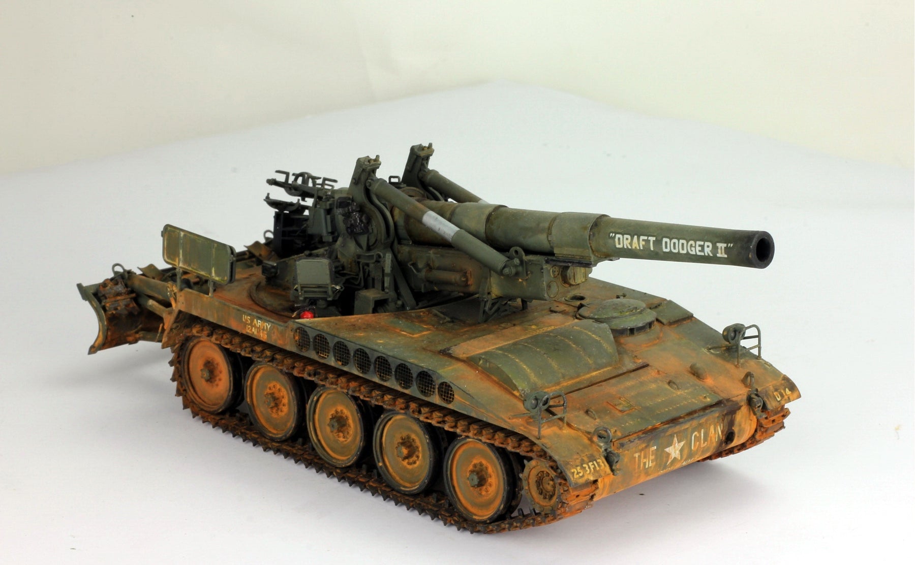 1:35 ProBuilt M110 Self-Propelled Howitzer – Vietnam War Model Kit ...