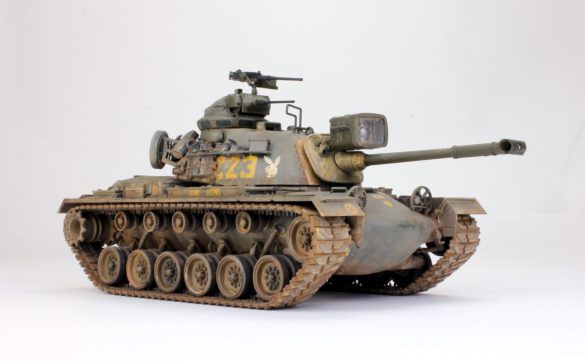 Patton Scale Model US Army M48A3 Patton, 1:35 ProBuilt Model, Vietnam war – ProBuiltModel