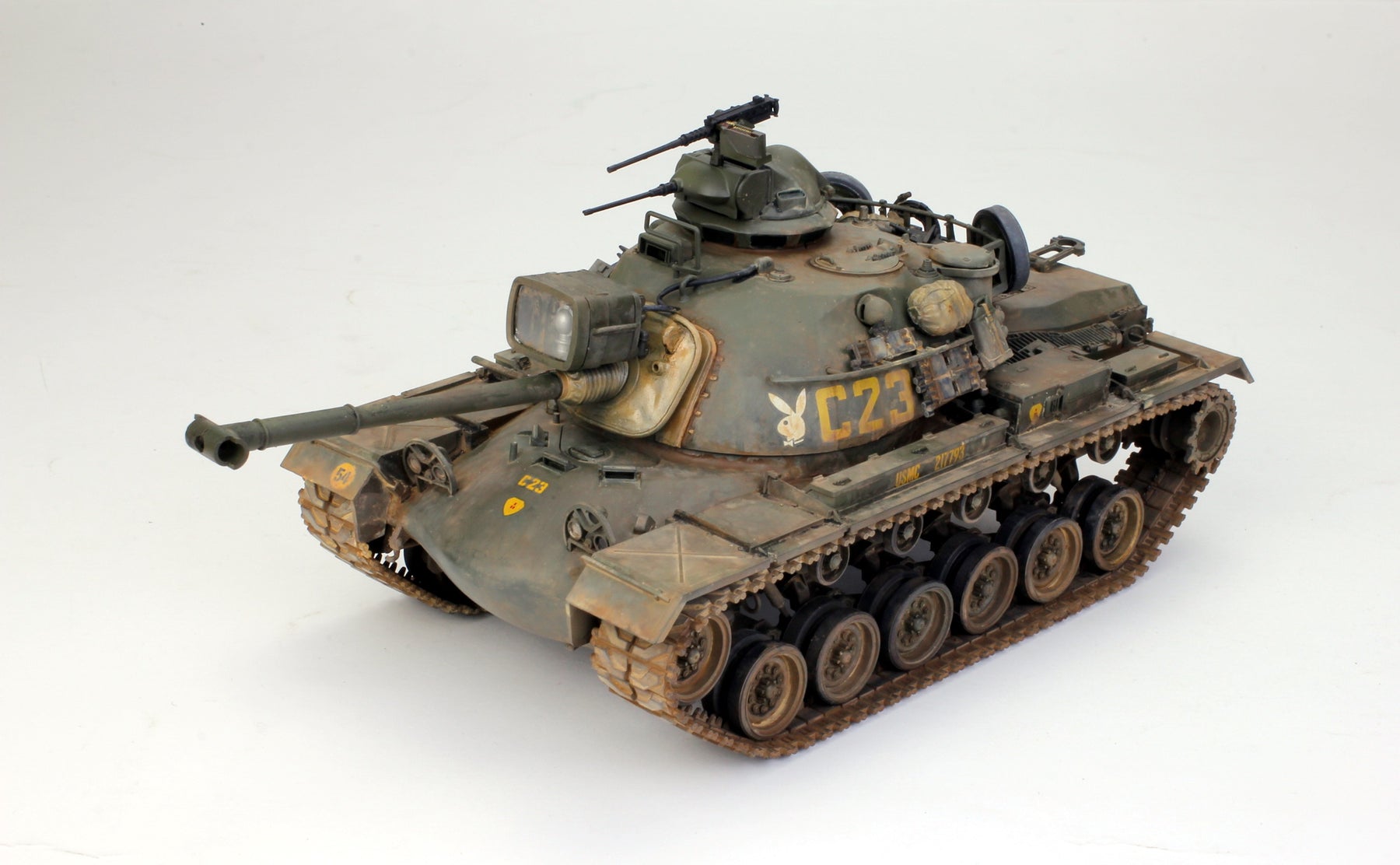 Patton Scale Model US Army M48A3 Patton, 1:35 ProBuilt Model, Vietnam war – ProBuiltModel