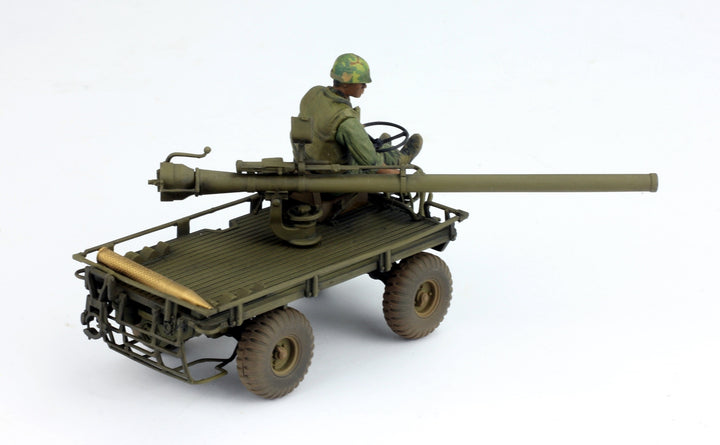 模型・プラモデル 【】ドラゴン 1/35 M274 ミュール 106mm無反動砲&兵
