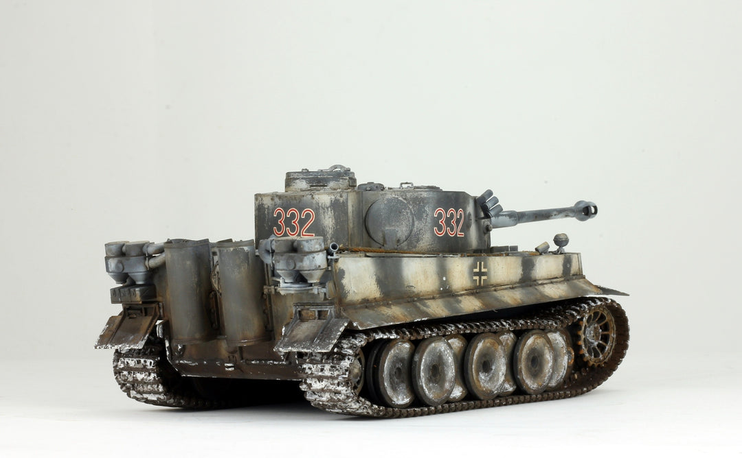 ProBuilt Model 1:35 Tiger I Winter Camouflage WW2 – ProBuiltModel