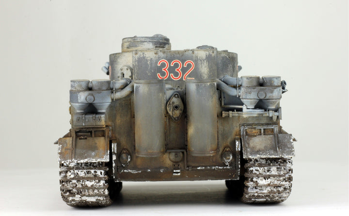 ProBuilt Model 1:35 Tiger I Winter Camouflage WW2 – ProBuiltModel