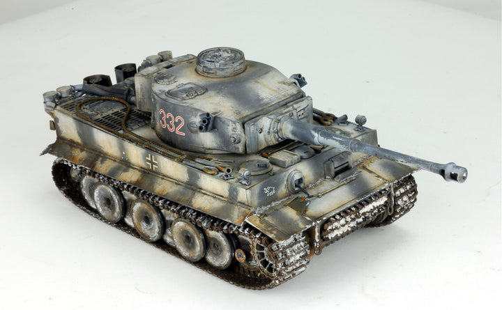 ProBuilt Model 1:35 Tiger I Winter Camouflage WW2 – ProBuiltModel