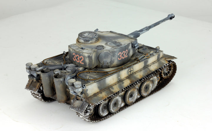 ProBuilt Model 1:35 Tiger I Winter Camouflage WW2 – ProBuiltModel