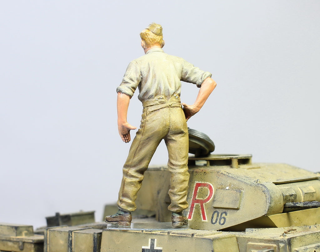 Rommel Model Rommel and Staff (North Africa 1942), German Army, 1/35 Scaled Ratio ...