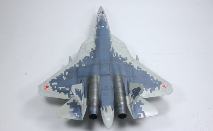Russian SU-57 Felon - 1/48 Scaled Ratio - Made by Zvezda - Built