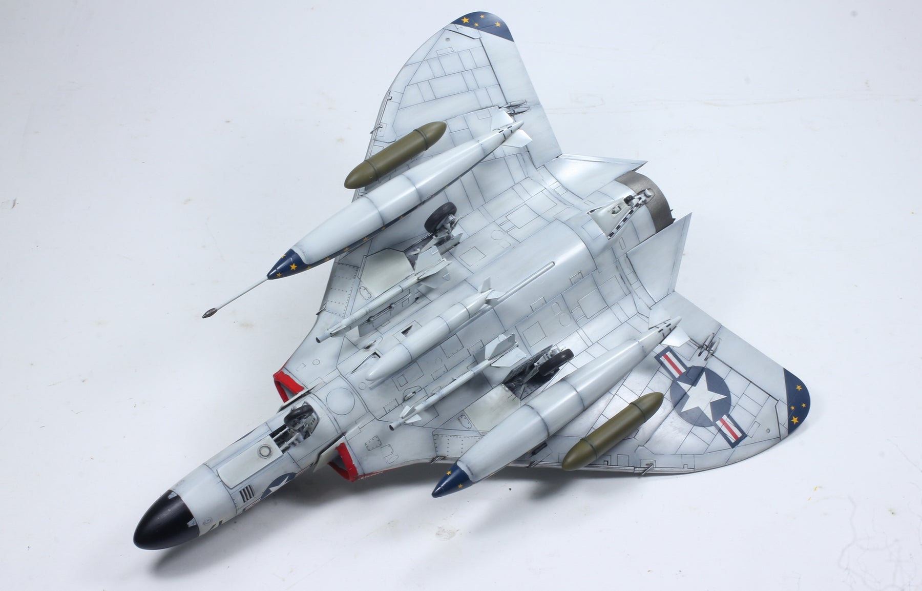F4d Douglas F4D-1 Skyray - 1/48 Scaled Ratio - Pro Built Model – ProBuiltModel