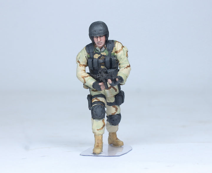 Pro-Painted US Delta Force Team (04 figures) Somalia 1993, 1