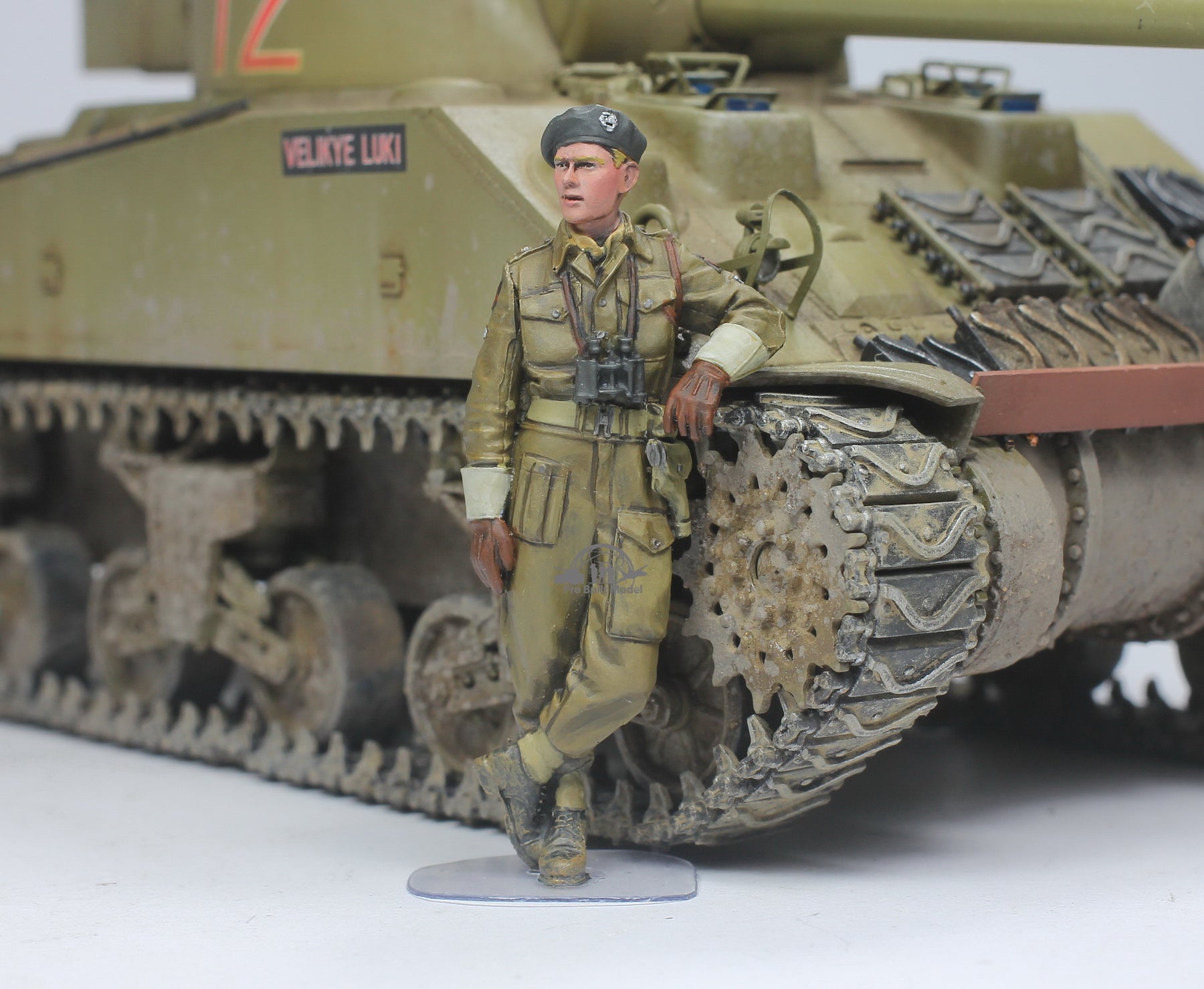British Tank Commander (Set 1) WW2, 1/35 Scaled Ratio, World War II ...
