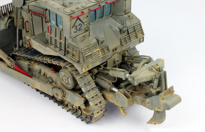PreBuilt D9R Armoured Bulldozer (Meng Model), 1/35 Scaled Ratio
