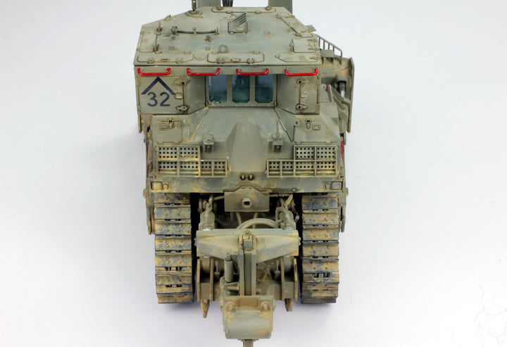 PreBuilt D9R Armoured Bulldozer (Meng Model), 1/35 Scaled Ratio