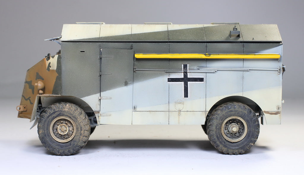 Aec Max Rommel AEC Armoured Commander Car of Rommel DAK Mam Mammoth, 1/35 Scaled Rati ...