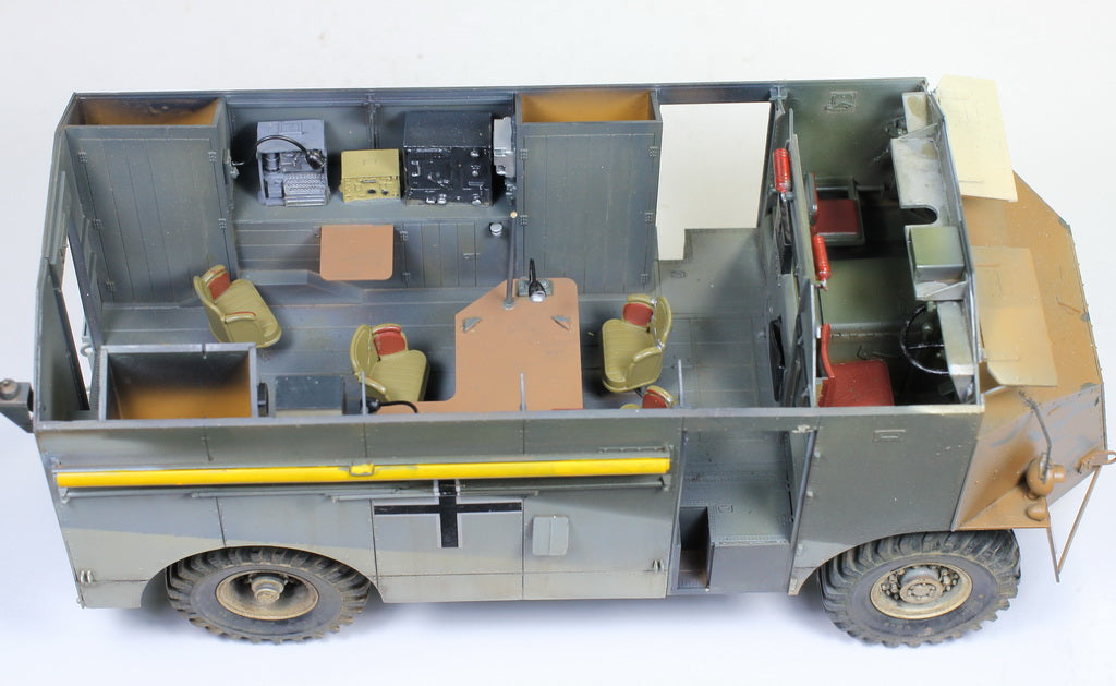 Aec Max Rommel AEC Armoured Commander Car of Rommel DAK Mam Mammoth, 1/35 Scaled Rati ...