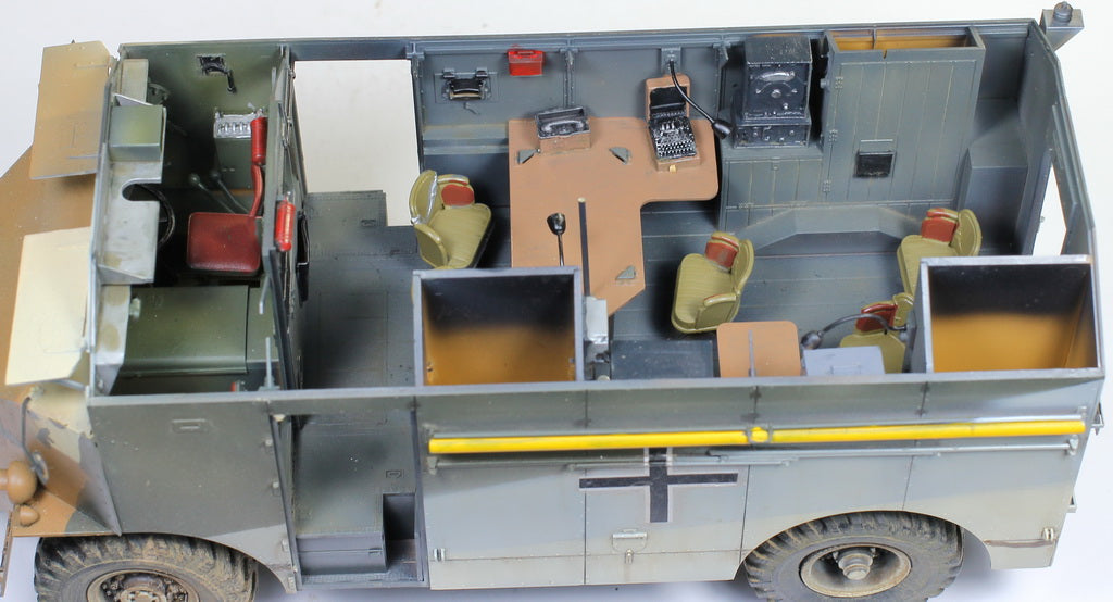 Aec Max Rommel AEC Armoured Commander Car of Rommel DAK Mam Mammoth, 1/35 Scaled Rati ...