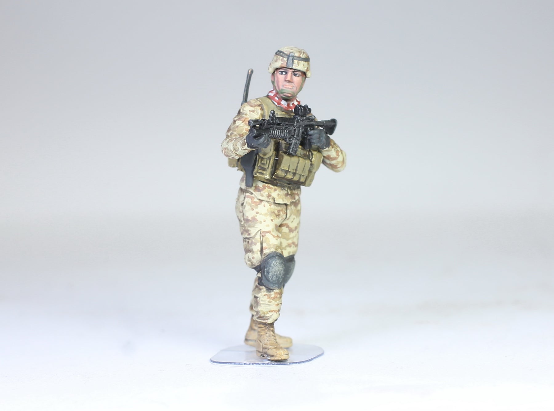 Large Model Military 1/35 Scale Military Figures Modern U.S. Infantry Plastic Model Kit - 1: ...